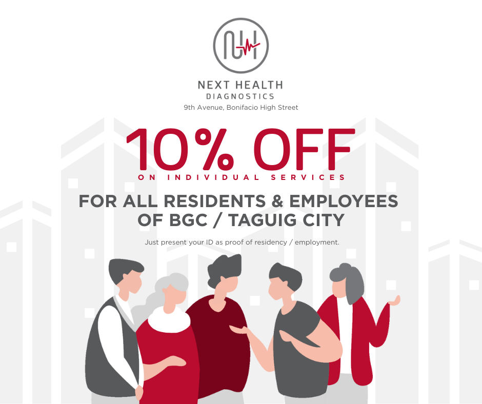 10% discount for BGC and Taguig City community